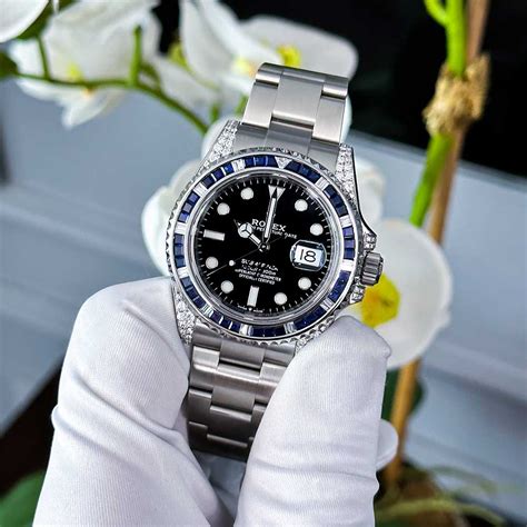 diamond submariner rolex